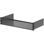 ２Ｕ対応　ちりとり型　棚板（ショートタイプ）　黒　ＲＡ３４００Ｂ　■お取り寄せ品