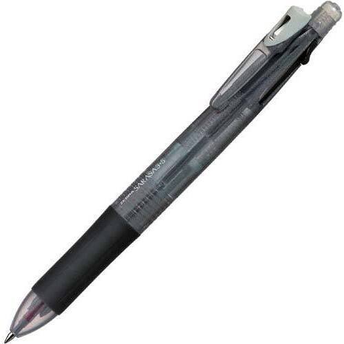 多色ボールペン　サラサ３＋Ｓ　０．５ｍｍ　黒軸