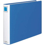 チューブファイル　エコツインＲ青Ａ３横背幅６５ｍｍ１－３冊