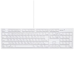 フルキーボード　ＵＳＢ接続　パンタグラフ　Ｍａｃモデル　ホワイト　■２営業日内届