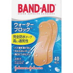 バンドエイド救急絆創膏ウォーターブロック　４０枚入