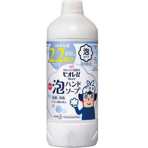 ビオレｕ　泡ハンドソープ　詰替　４３０ｍｌ×２４