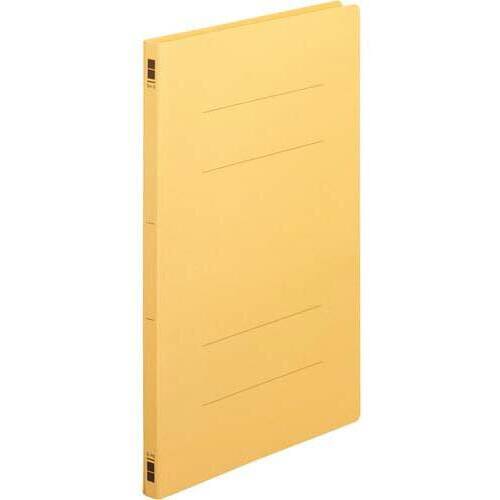 フラットファイル樹脂とじ具　Ｂ４縦　黄　１０冊
