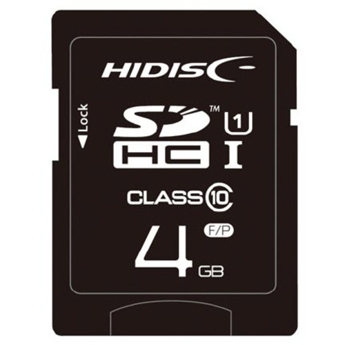ＳＤＨＣカード　４ＧＢ　Ｃｌａｓｓ１０　ＵＨＳ１
