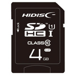 ＳＤＨＣカード　４ＧＢ　Ｃｌａｓｓ１０　ＵＨＳ１