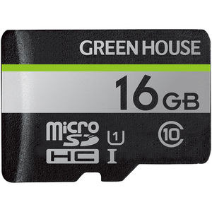 ｍｉｃｒｏＳＤＨＣカード　ＵＨＳ－Ｉ　Ｕ１　クラス１０　１６ＧＢ　ＧＨ－ＳＤＭ－ＵＡ１６Ｇ　■お取り寄せ品