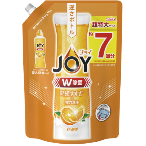 除菌ジョイコンパクト　オレンジ　超特大　９１０ｍｌ