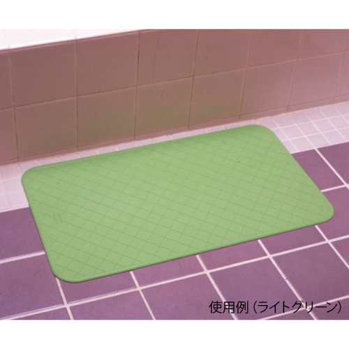 ぐりーんまっと　（３８０×６８０×３ｍｍ／ライトグリーン）　ＫＳ－９０　０－９０３４－０１