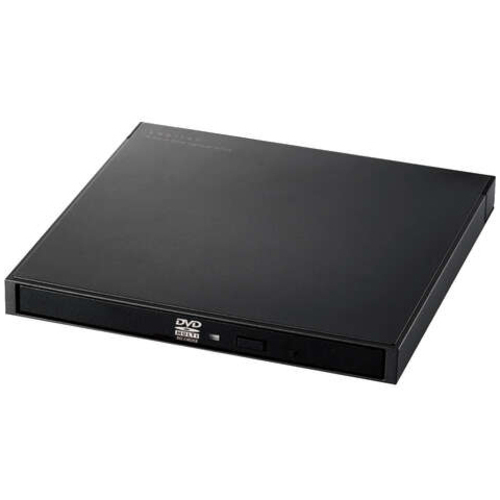 ポータブルＤＶＤドライブ／ＵＳＢ３．２（Ｇｅｎ１）／再生編集書込ソフト付／ブラック　■お取り寄せ品