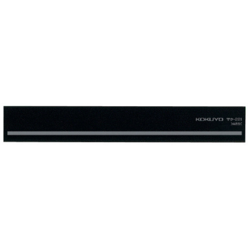 マグネットバー強力タイプ３０&times;１０&times;２００黒Ｘ５