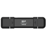 外付けポータブルＳＳＤ　デュアル端子　５００ＧＢ