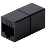 ＲＪ４５中継コネクタ／Ｃａｔ５ｅ対応／ＵＴＰ／ブラック　ＬＤ－ＲＪ４５Ｕ５ＥＢＫ　■お取り寄せ品