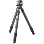 大型カーボン三脚　カルマーニュ　Ｎ７４３　ＭＴ　自由雲台付　４段　ＣＭ－Ｎ７４３ＭＴ　■お取り寄せ品