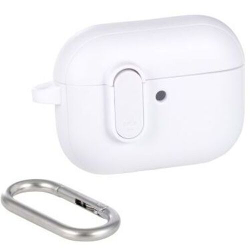 ＡｉｒＰｏｄｓ　Ｐｒｏ　３対応ＴＯＵＧＨ　ＳＬＩＭ　Ｌｏｃｋケース／カラビナ付／ホワイト　■お取り寄せ品