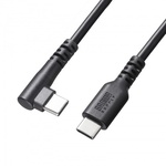 ＵＳＢ　２．０　Ｔｙｐｅ－Ｃケーブル（片側Ｌ型コネクタ・６０Ｗ・２ｍ）　ＫＵ－ＣＣＰ６０Ｌ２０ＴＫ２　■お取り寄せ品