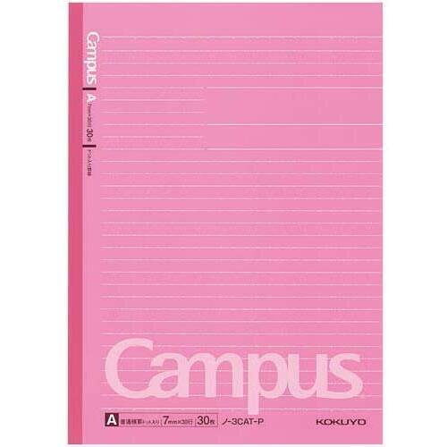 キャンパスノートセミＢ５（ドット罫）Ａ罫　桃２０冊
