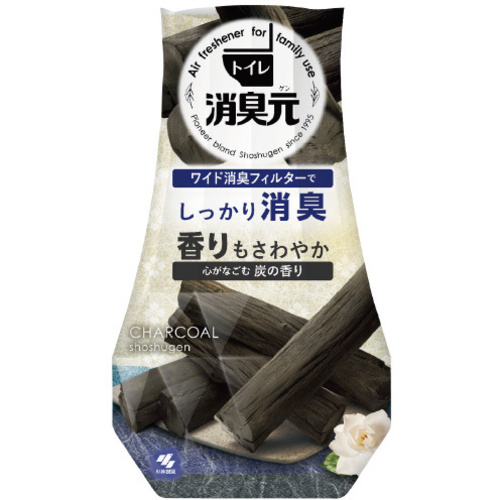 トイレの消臭元　心がなごむ炭の香り　４００ｍｌ