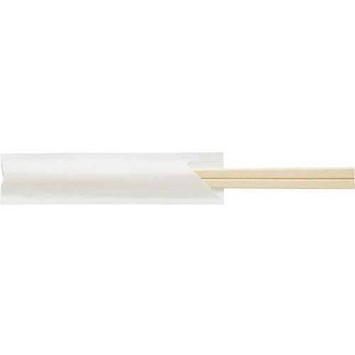 元禄箸　２０．３ｃｍ　無地袴袋入　１００膳入×５