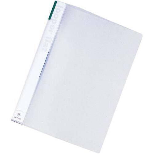 ルーパーフラットファイル　Ａ４縦　緑　１冊