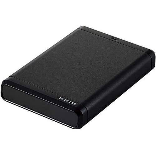 ポータブルＨＤＤ　ＥＬＰ－ＣＥＤＵ　１ＴＢ　黒&times;２