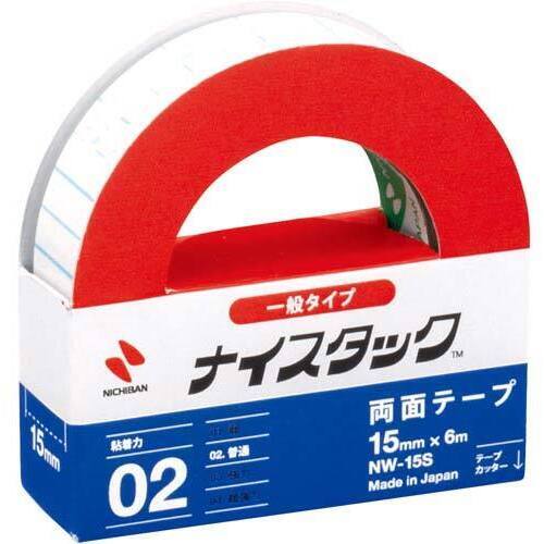ナイスタック紙両面テープ　１５ｍｍ&times;６ｍ　小巻
