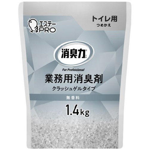 消臭力 業務用 クラッシュゲルタイプ トイレ用 つめかえ 1.4kg