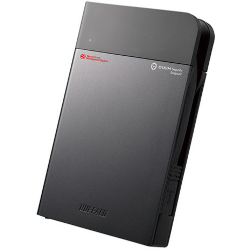法人向け　強制暗号化　ウイルスチェック　耐衝撃ポータブルＳＳＤ　５００ＧＢ　ＳＳＤＳ－ＰＺ５００ＥＶ　■２営業日内届