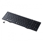 ワイヤレス折りたたみフルキーボード（ブラック）　ＳＫＢ－ＷＬ３５ＢＫ　■お取り寄せ品