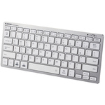 ＢＴミニキーボード　パンタグラフ式　軽量　銀