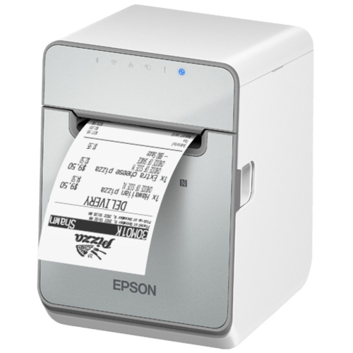 レシートプリンター／台紙無しラベル対応／ホワイトモデル　ＴＭ－Ｌ１００Ｗ　■お取り寄せ品