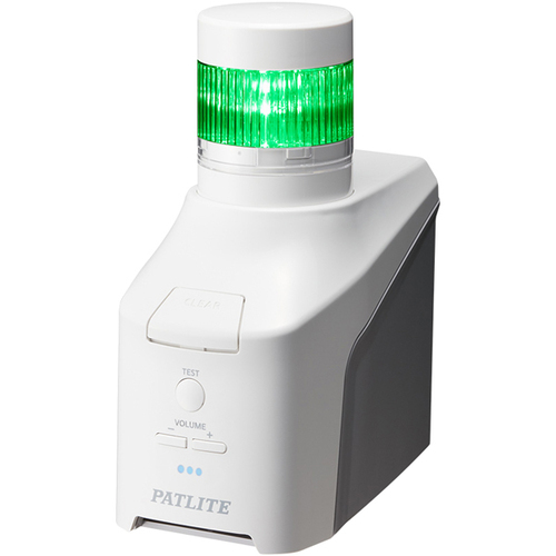 ネットワーク制御信号灯　直径６０ｍｍ／１段／緑／ＡＣアダプタ付属　ＮＨＢ６－１－Ｇ　■お取り寄せ品