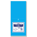 ポリ袋　ばんじゅう用　Ｓ　ブルー　１００枚　【お取り寄せ品】９営業日以内届