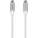 ＵＳＢ－Ｃ　ｔｏ　Ｃケーブル（４Ｋ・１００Ｗ／１０Ｇｂ／１．５ｍ）　ホワイト　■お取り寄せ品