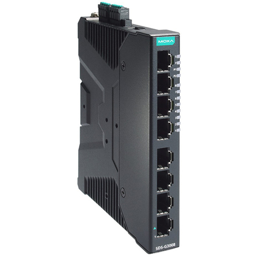産業用　８ポート　フルギガビット　スマートイーサネットスイッチ　ＳＤＳ－Ｇ３００８　■お取り寄せ品