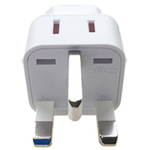 海外用２口変換プラグ　ＢＦタイプ　ＷＰ－１７　■お取り寄せ品