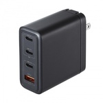 ＵＳＢ　ＰＤ対応ＡＣ充電器（ＰＤ１００Ｗ・Ｃ×３＋Ａ×１）　ＡＣＡ－ＰＤ１０４ＢＫ　■お取り寄せ品