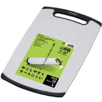 おこしやすいラバー付耐熱抗菌まな板Ｌ　【お取り寄せ品】１４営業日以内届
