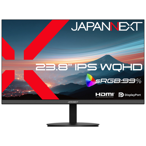 液晶ディスプレイ　２３．８型／２５６０&times;１４４０／ブラック　ＪＮ－ＩＰＳ２３８Ｑ　■２営業日内届