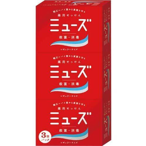 薬用せっけん　ミューズ　９５ｇ×３個