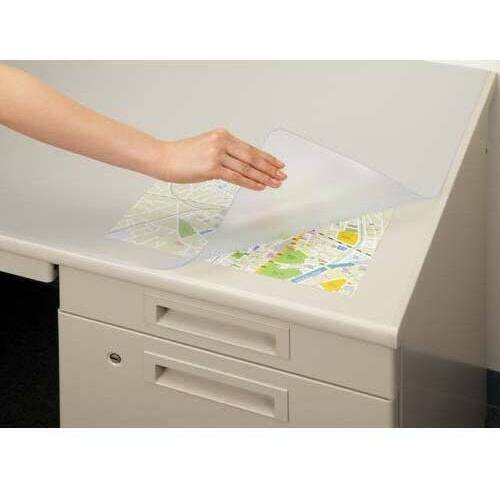 【超ＳＡＬＥ対象品】デスクマット　半透明／中厚　下敷無１３９５&times;６９５