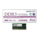 ＰＣ３－１０６００　２０４ｐ　ＤＤＲ３　ＳＤＲＡＭ　ＳＯ－ＤＩＭＭ　４ＧＢ　ＧＨ－ＤＮＴ１３３３－４ＧＢ　■お取り寄せ品