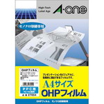 ＯＨＰフィルム　ＰＰＣ用　Ａ４　２０枚入