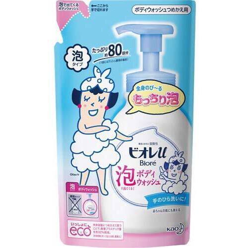 ビオレｕ　泡で出てくるボディウォッシュ替４８０ｍｌ