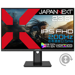 ゲーミングディスプレイ　２３．８型／１９２０×１０８０／ブラック　ＪＮ－ＩＰＳ２３８Ｇ２００Ｆ－ＨＳＰ　■２営業日内届