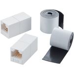 ＣＡＴ６Ａ準拠中継コネクタ／簡易防水テープ付属（屋外対応版）／２個入り　ＬＤ－ＶＡＰＦＲ６Ａ／ＳＥＴ　■お取り寄せ品