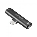 Ｔｙｐｅ－Ｃオーディオ変換アダプタ（ＵＳＢ　ＰＤ対応）　ＭＭ－ＡＤＵＳＢＴＣ２　■お取り寄せ品
