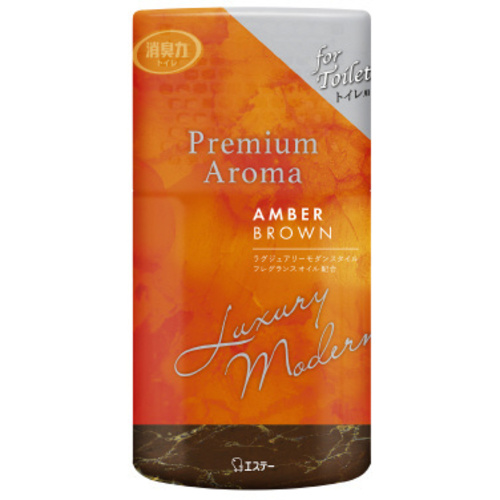 トイレの消臭力　プレミアムアロマ　アンバーブラウン