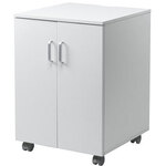 扉付きプリンタスタンド　ＬＰＳ－１１９Ｗ　■お取り寄せ品