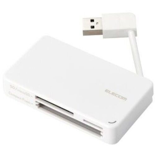 メモリリーダライタ／ケーブル収納タイプ／ＵＳＢ３．０／ホワイト　ＭＲ３－Ｋ３０３ＷＨ　■お取り寄せ品