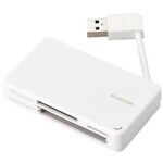 メモリリーダライタ／ケーブル収納タイプ／ＵＳＢ３．０／ホワイト　ＭＲ３－Ｋ３０３ＷＨ　■お取り寄せ品